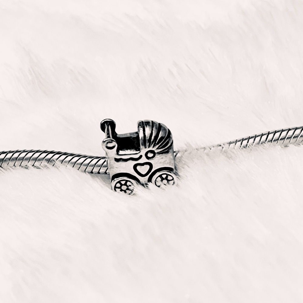 Pandora baby carriage charm